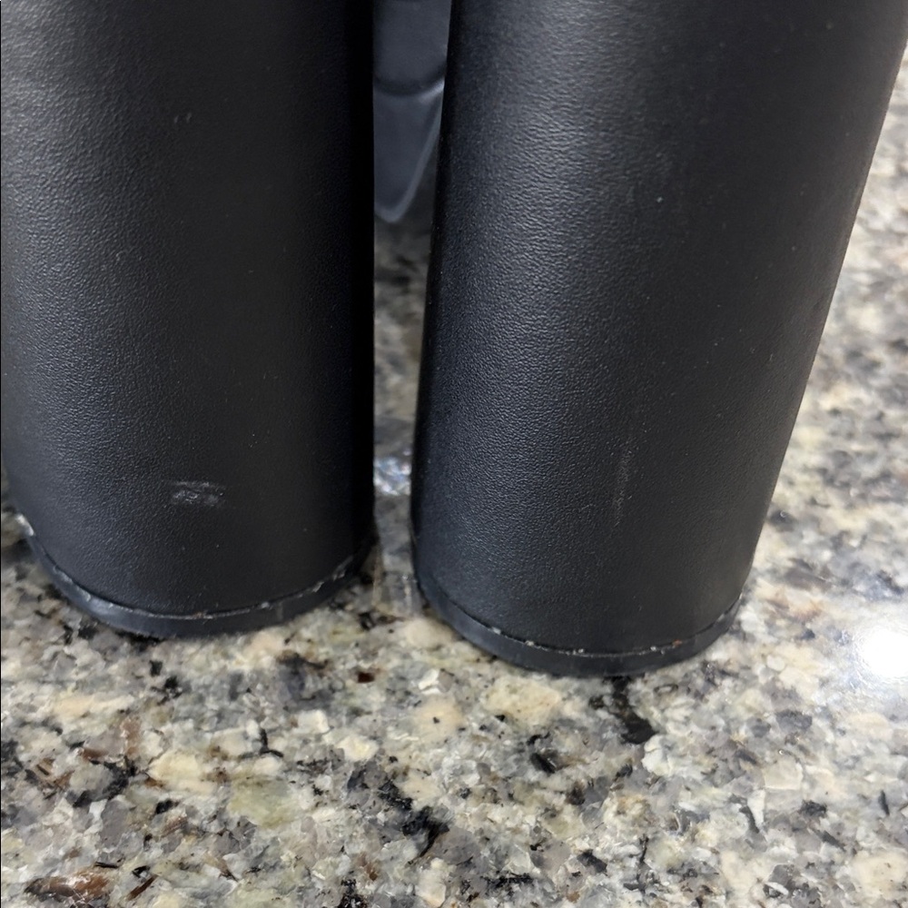 Fashion Nova Black Chunky Heel Boots - Picture 11 of 12